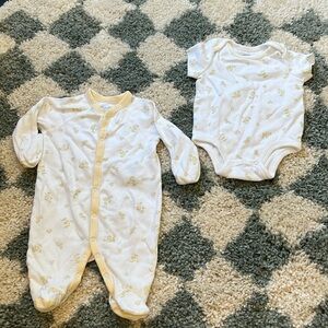 Ralph Lauren yellow duck set